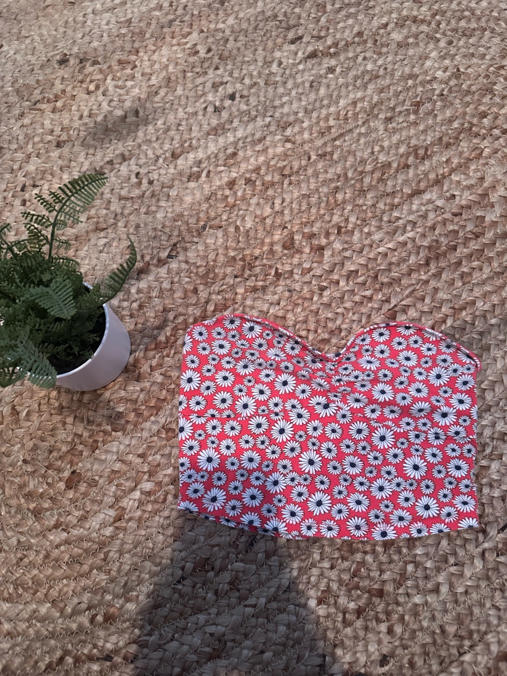 FLORAL TUBE TOP